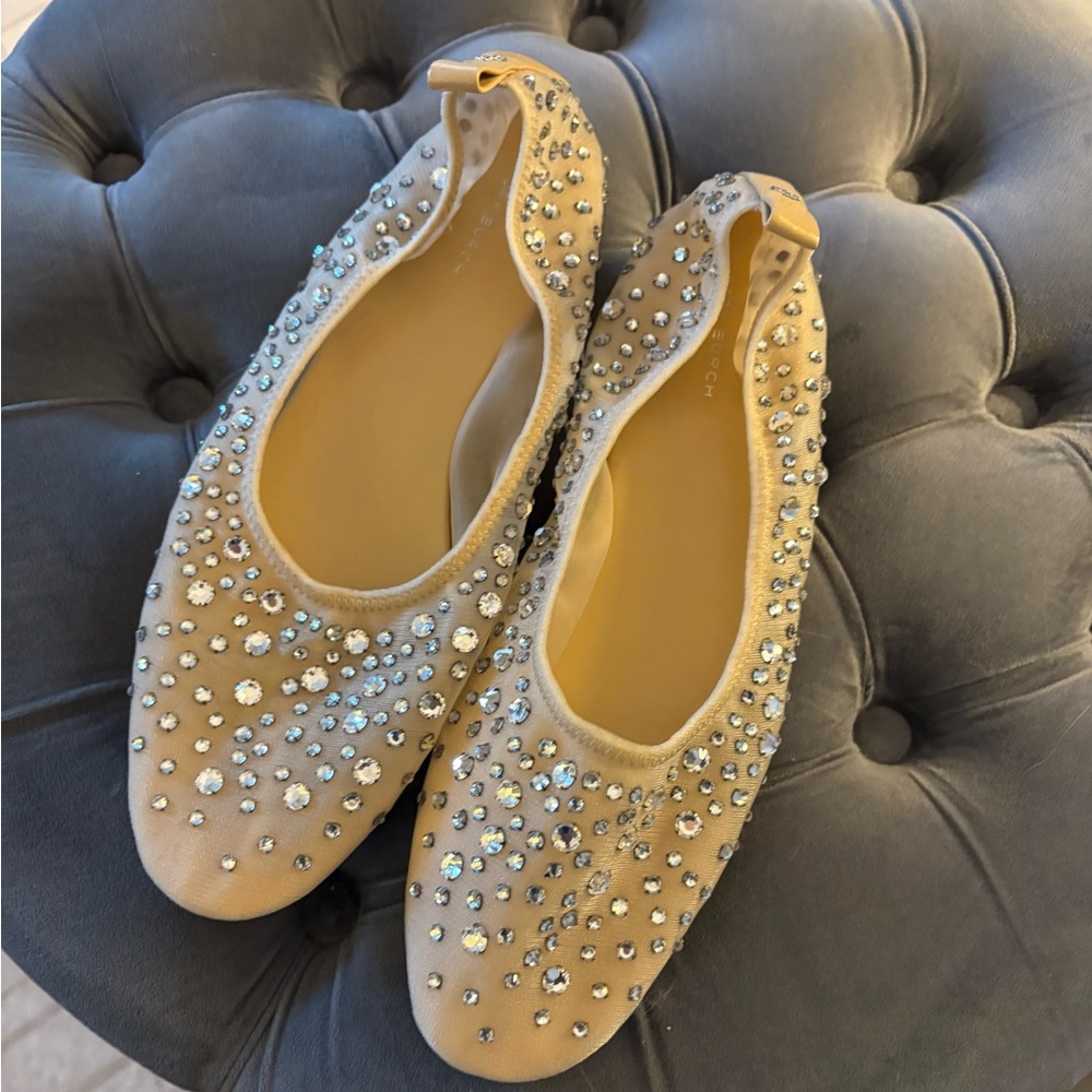 Tory Burch Crystal Ballet Flat - Picture 5 of 7